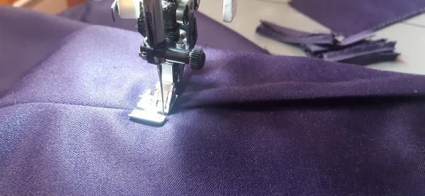 Couture de renfort.